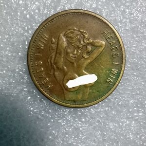 70s Vintage "Nudest" Coin